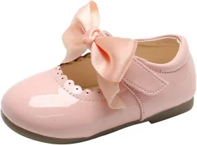 Sneakers Kids Leather Toddler Shoes Girls Infant Baby Knot Kids Princess Sandals Girl Light up Tennis Shoes