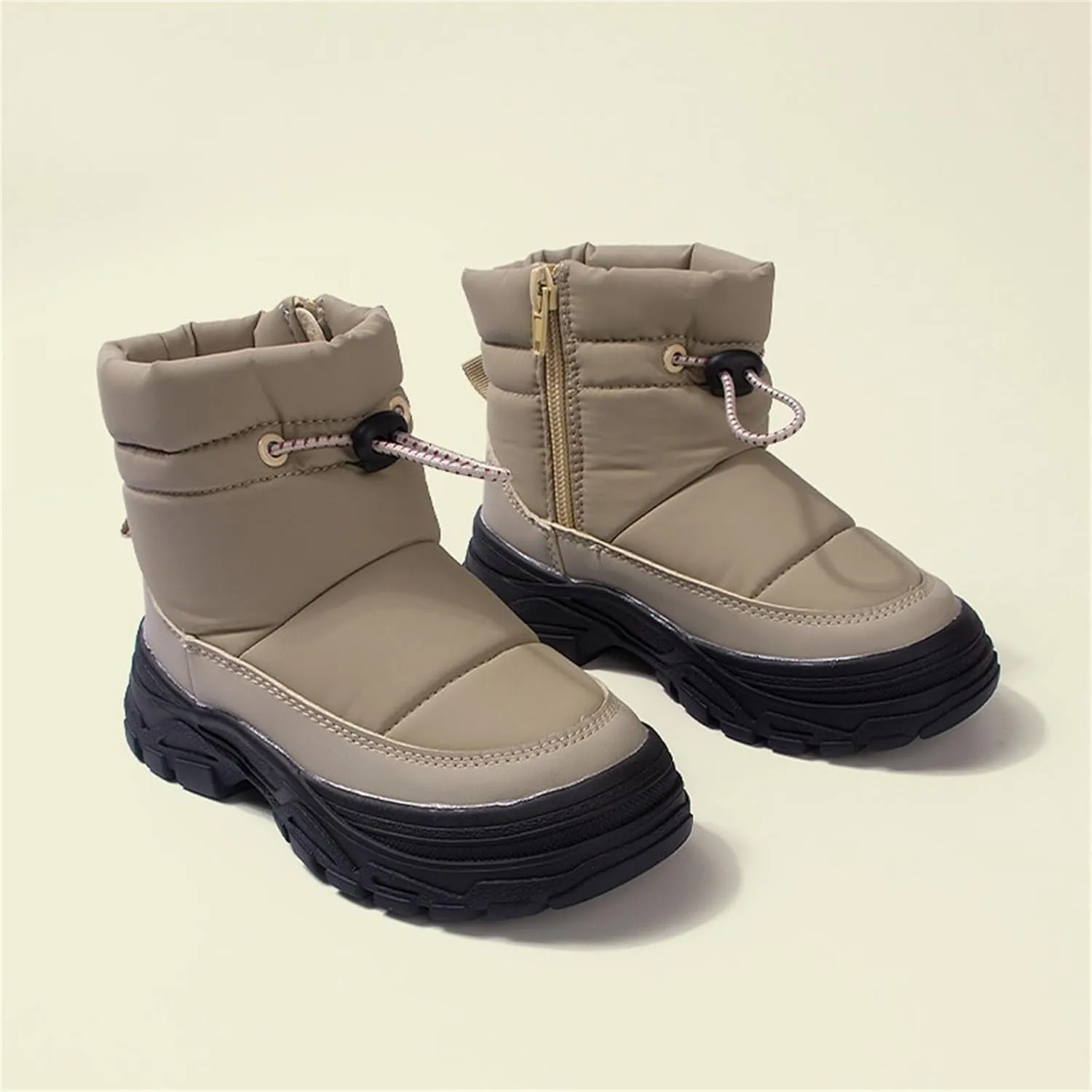 Snow Boots Boys Little Kid Toddler Winter Snow Boots Waterproof Insulated Faux Fr Boys Girls Hiking Boots For Toddler