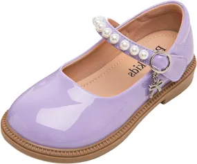 Sports Athletic Tennis Sneaker Girls Dress Shoes Mary Jane Double Straps High Heel Wedding Party for Little/Big Kids