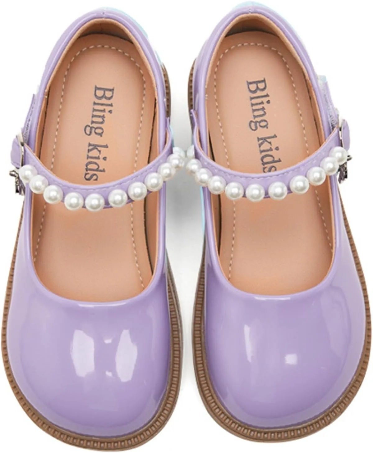 Sports Athletic Tennis Sneaker Girls Dress Shoes Mary Jane Double Straps High Heel Wedding Party for Little/Big Kids