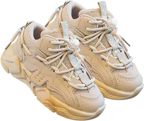 Spring and Summer New Multi Color Solid Mesh Shoes Lightweight and Breathable Children's Fashion Tennis Shoes