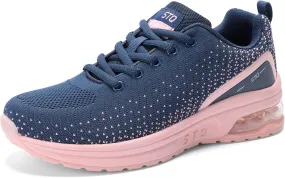 STQ Womens Air Running Shoes Non Slip Athletic Tennis Walking Workout Sneakers