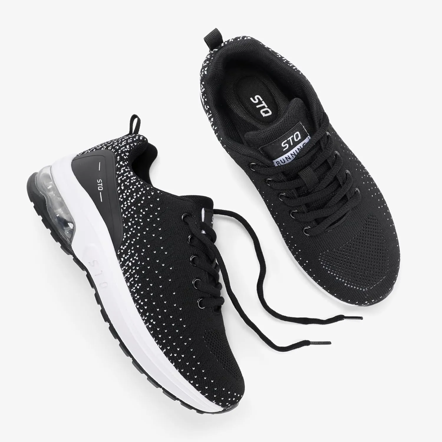 STQ Womens Air Running Shoes Non Slip Athletic Tennis Walking Workout Sneakers
