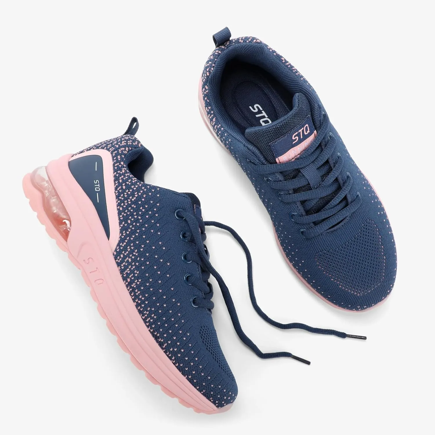 STQ Womens Air Running Shoes Non Slip Athletic Tennis Walking Workout Sneakers