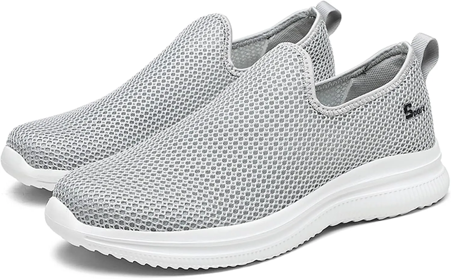 Tennis Running for Men Non Slip Mens Slip On Walking Shoes Lightweight Sneakers Breathable Tennis Shoes Casual Work Shoes