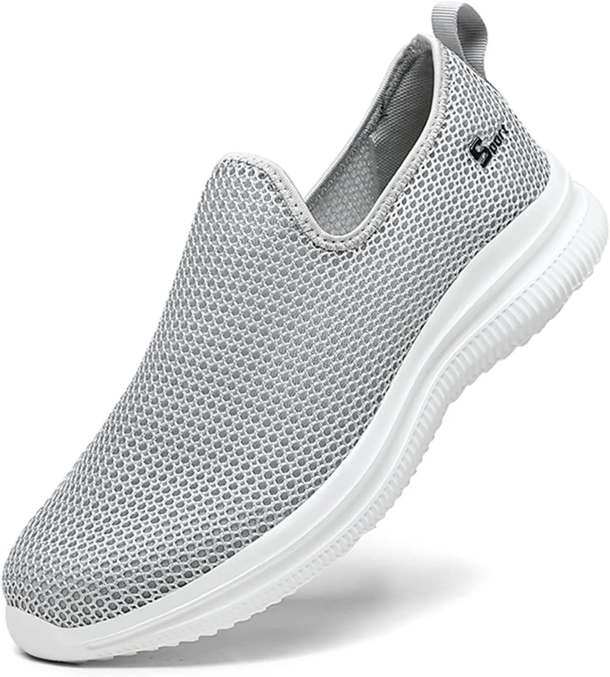 Tennis Running for Men Non Slip Mens Slip On Walking Shoes Lightweight Sneakers Breathable Tennis Shoes Casual Work Shoes