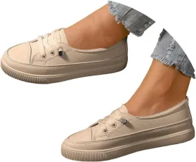 Tennis Shoes Womens, Womens Walking Shoes with Arch Support Slip On Lightweight Orthopedic Sneakers Non-Slip Comfort Breathable Mesh Fashion Sneakers
