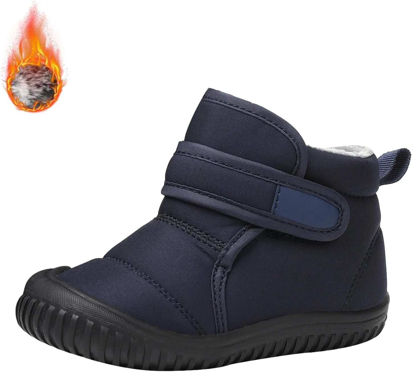 Toddler Baby Snow Boots Winter Shoes Boys Cold Weather Baby Faux Fr Shoes Snow Boots For Girls Big Kid Warm Inside