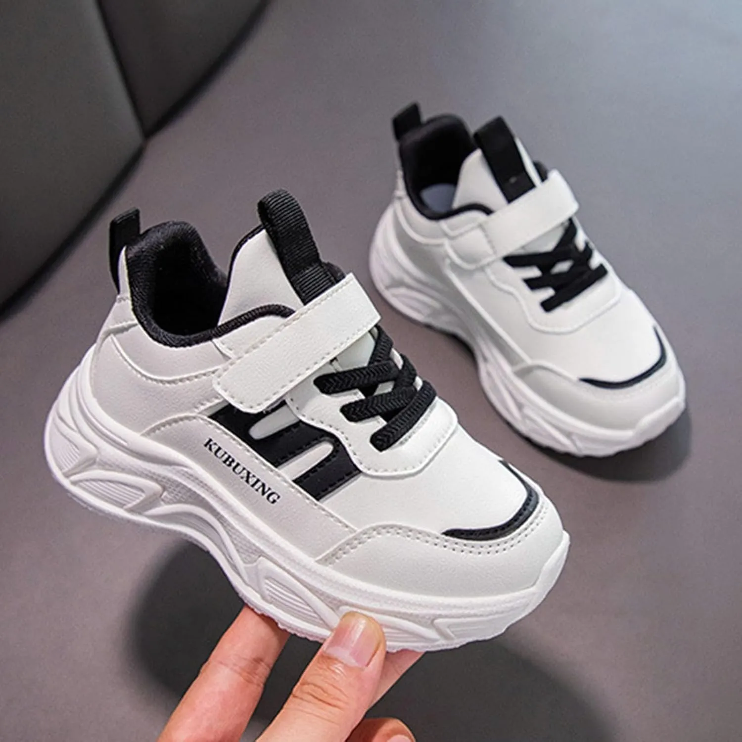 Toddler Big Kids Shoes Boys Girls Breathable Sneakers Athletic Running Shoes Casual White Sneakers for Toddler Girls
