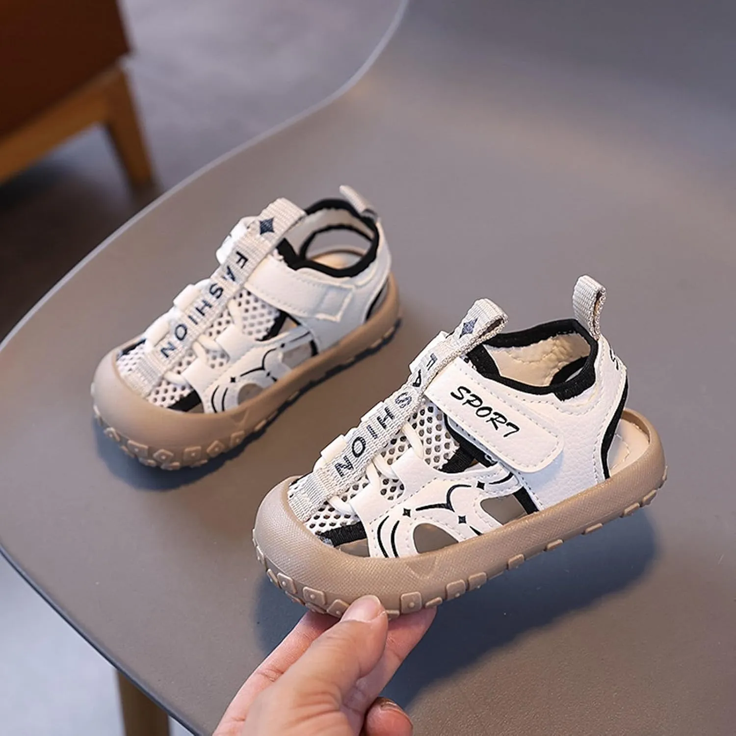 Toddler Big Kids Shoes Boys Girls Breathable Sneakers Athletic Running Shoes Casual White Sports for Toddler Girls