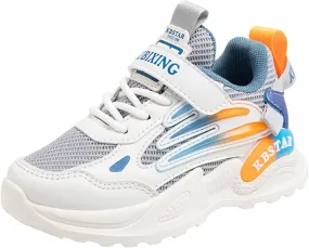 Toddler Big Kids Shoes Boys Girls Breathable Sneakers Athletic Running Shoes Casual White Sports Girl Slip on Sneakers
