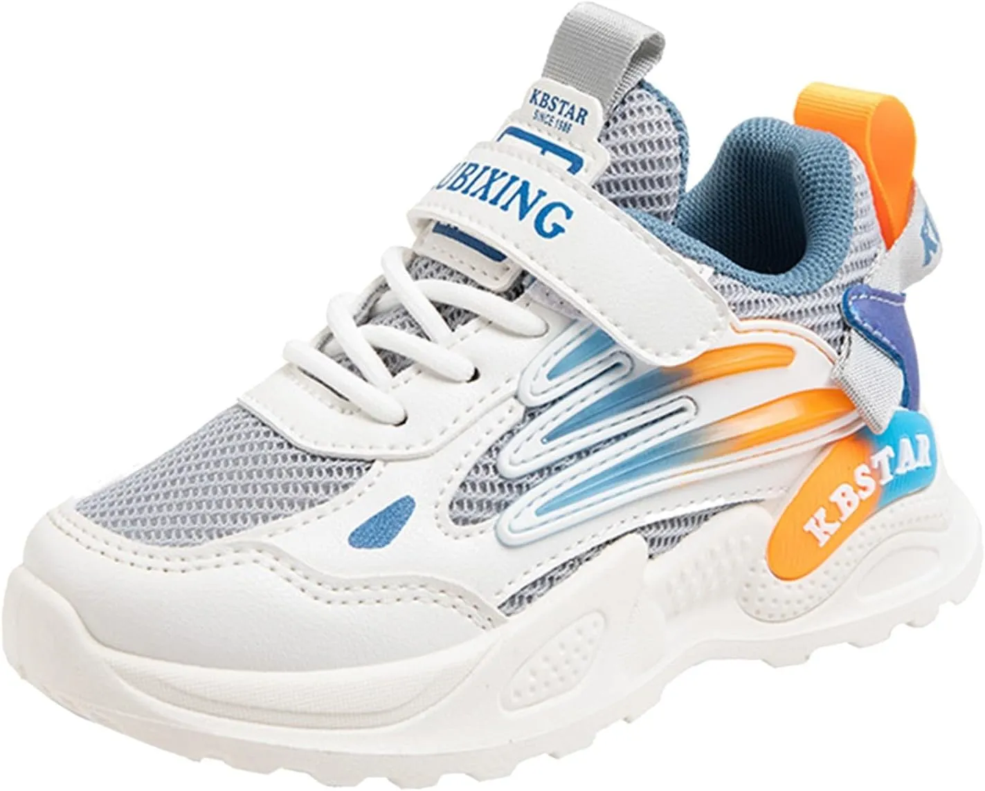 Toddler Big Kids Shoes Boys Girls Breathable Sneakers Athletic Running Shoes Casual White Sports Girl Slip on Sneakers