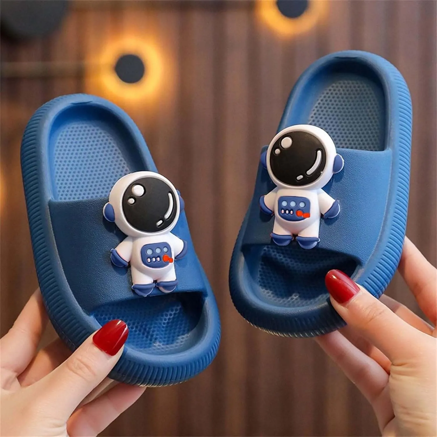 Toddler Boys Pool Slides Sandals Baby Infant Kids Foam Non Slip Water Slippers Summer Pool Beach Shower Water Shoes