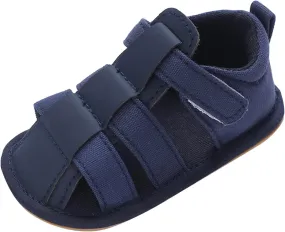 Toddler Boys Sandals Summer Children Toddler Shoes Boys And Girls Sandals Flat Bottom Hollow Upper Breathable Comfortable