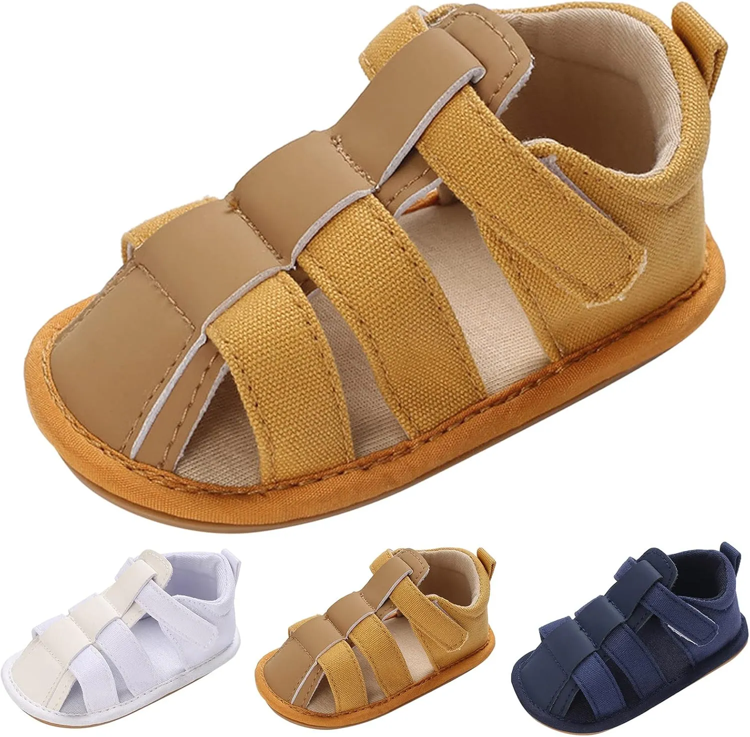 Toddler Boys Sandals Summer Children Toddler Shoes Boys And Girls Sandals Flat Bottom Hollow Upper Breathable Comfortable
