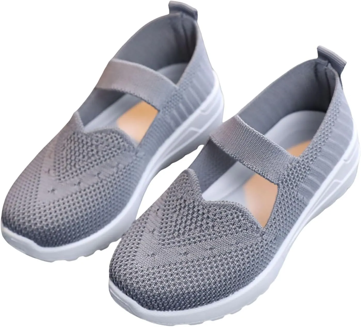 Toddler Toe Box Shoes Toddler Shoes Boy Girl Sneakers Running Tennis Mesh Casual Slip On