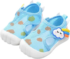 Toddler Water Shoes Barefoot Water Shoes for Kids Baby Socks with Arch Support Breathable Baby Girl Sneakers Size 12