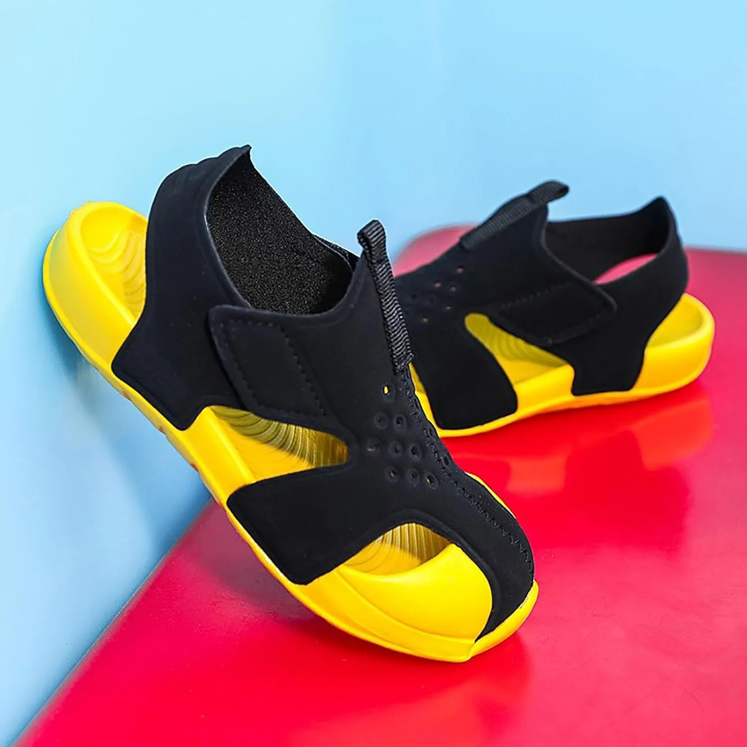 Toddler Water Shoes Barefoot Water Shoes for Kids Baby Wide Socks with Arch Support Breathable Girls Sneakers Size 13
