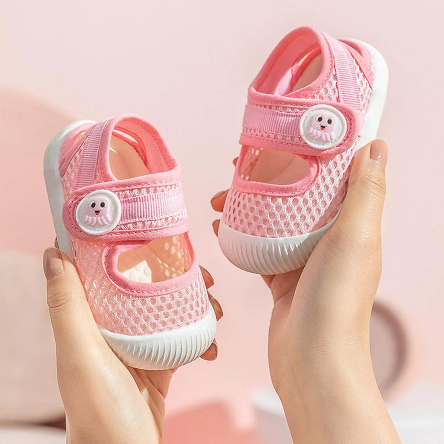 Toddler Water Shoes Barefoot Water Shoes for Kids Baby Wide Socks with Arch Support Breathable Girls Tennis Size 2