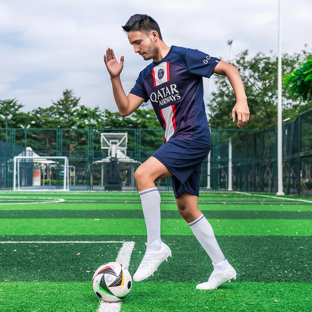 Unisex-Adult Soccer Cleats for Men Indoor/Outdoor Futsal Training Big Boys Football Shoes