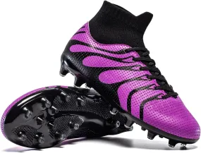 Unisex-Adult Soccer Cleats for Men Indoor/Outdoor Futsal Training Big Boys Football Shoes