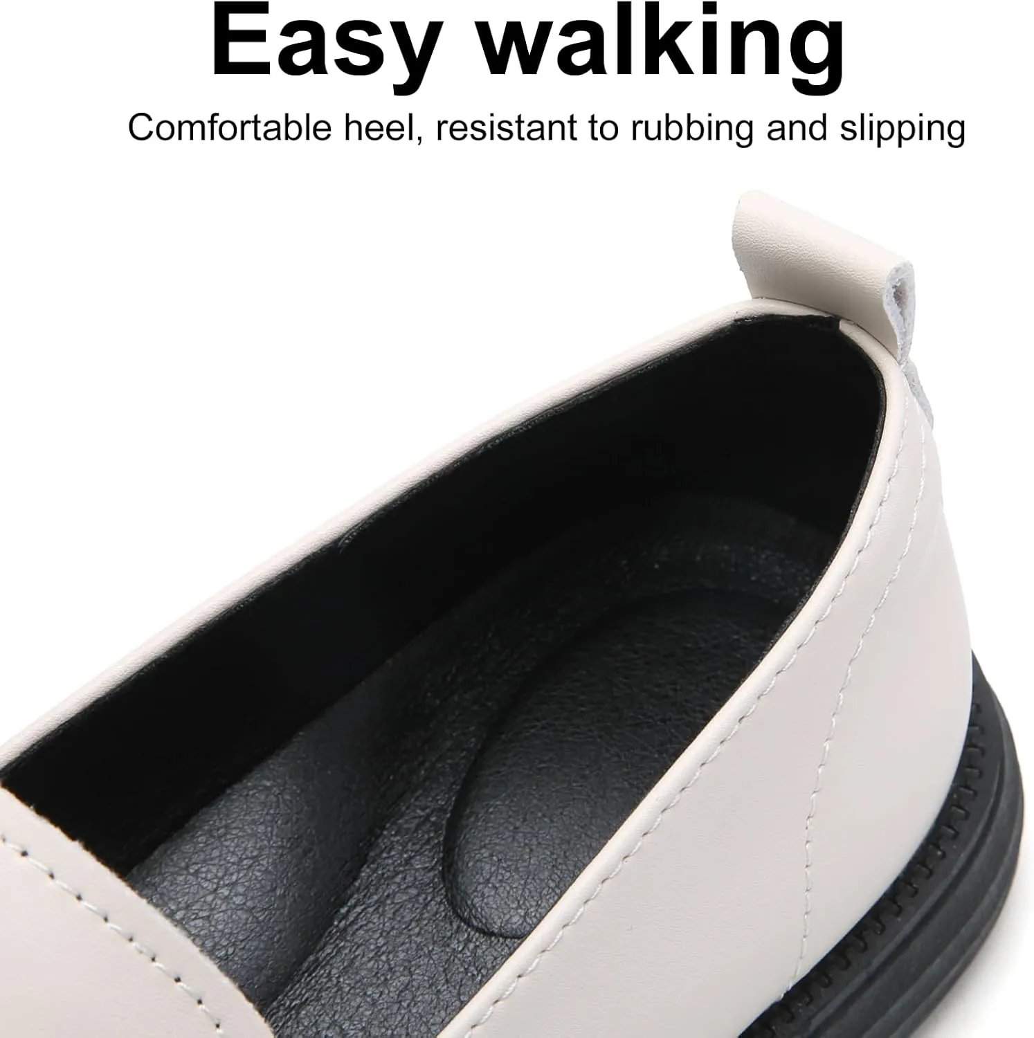 UZB Womens Loafers Business Dressy Shoes Slip on Comfort Casual Office Work Shoes