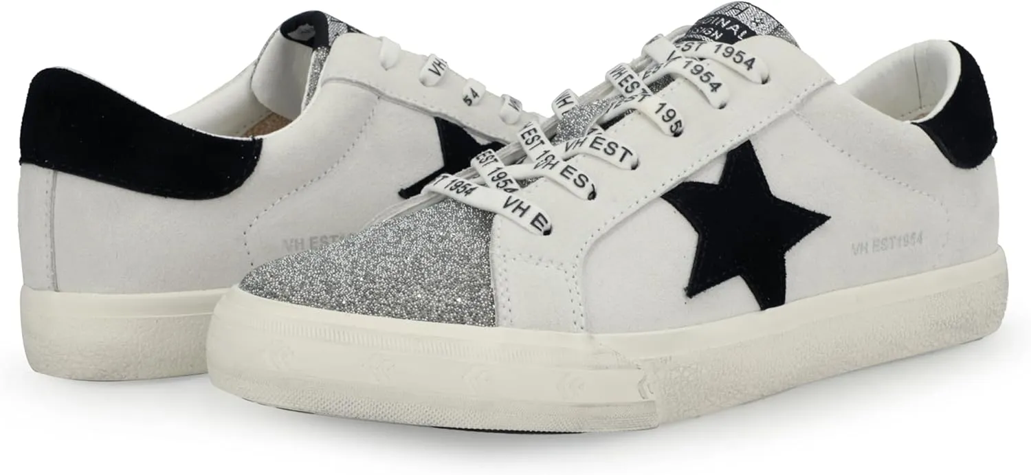 Vintage Havana Grande Womens Fashion Sneakers | Star Tennis Shoes Womens | Low Top Slip On | Walking Comfortable Casual