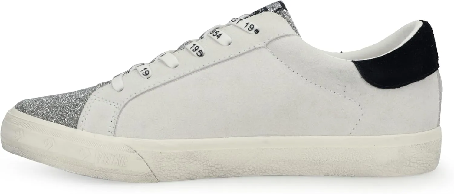 Vintage Havana Grande Womens Fashion Sneakers | Star Tennis Shoes Womens | Low Top Slip On | Walking Comfortable Casual