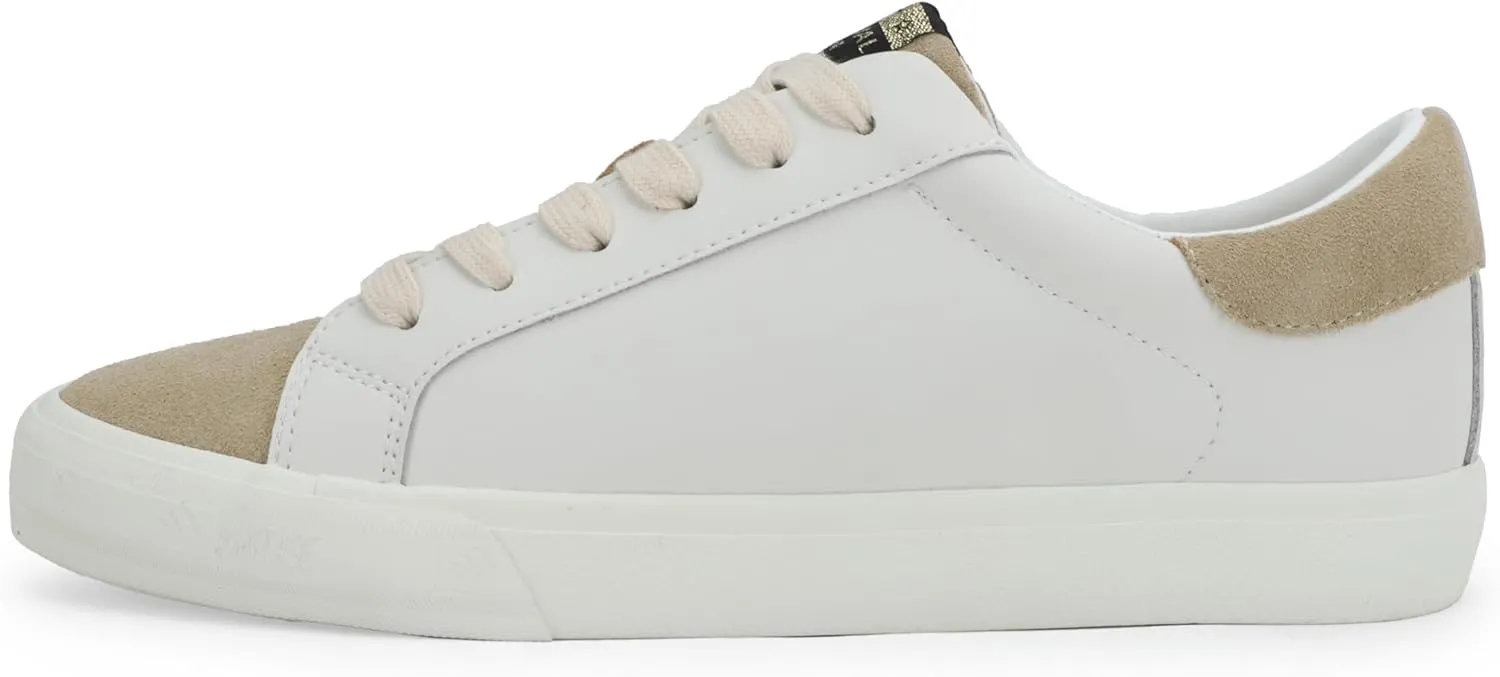 Vintage Havana Grande Womens Fashion Sneakers | Star Tennis Shoes Womens | Low Top Slip On | Walking Comfortable Casual