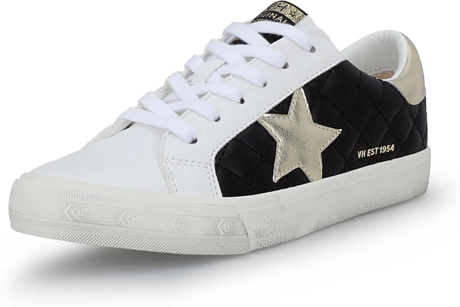 Vintage Havana Grande Womens Fashion Sneakers | Star Tennis Shoes Womens | Low Top Slip On | Walking Comfortable Casual