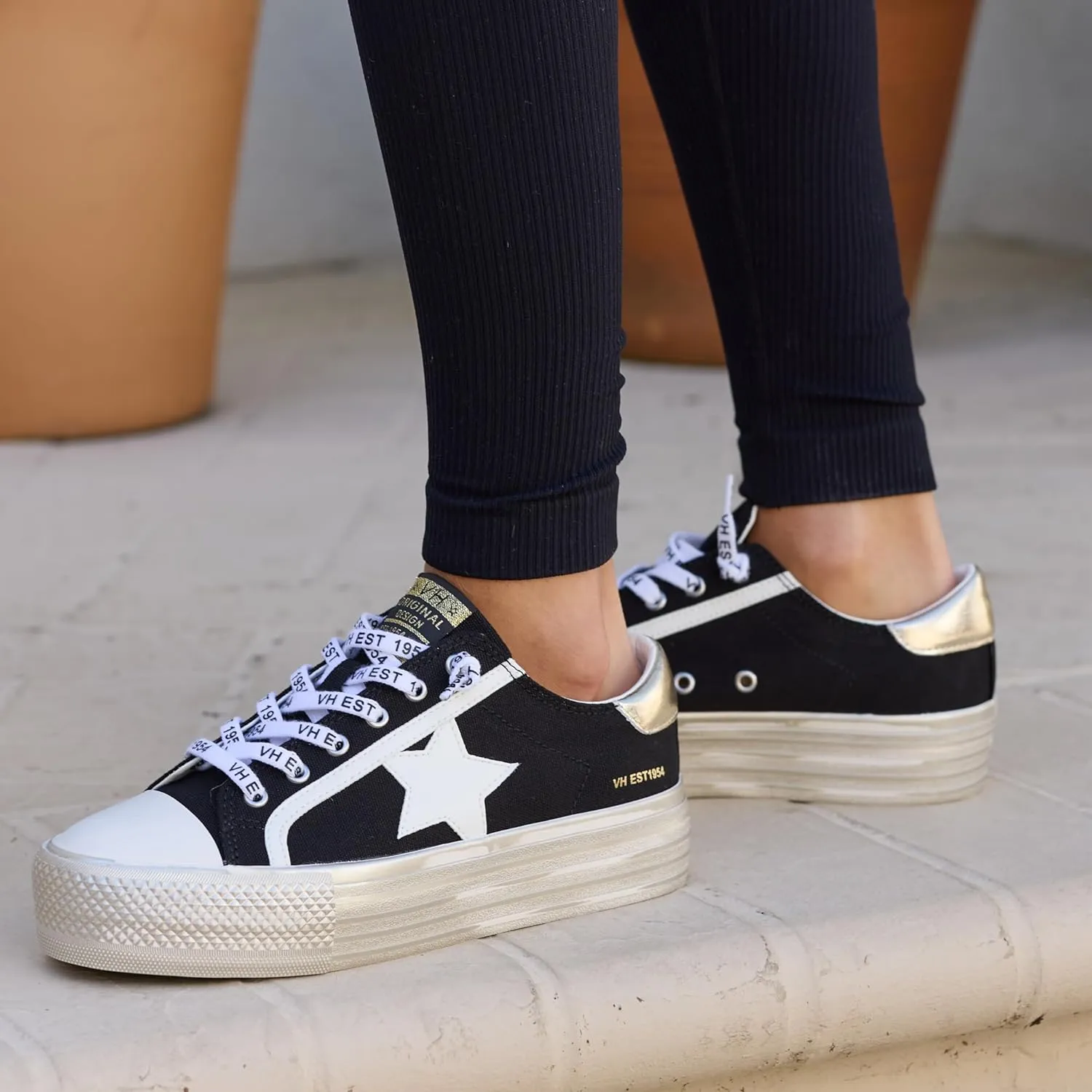 Vintage Havana Womens Amaze Platform Sneakers