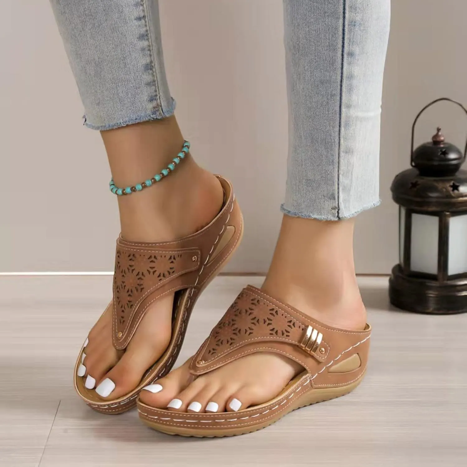 Wedge Sandals for Women Sandals Wedge for Women Summer Summer Shoes for Womens 2025 Womens Sandal Comfortable