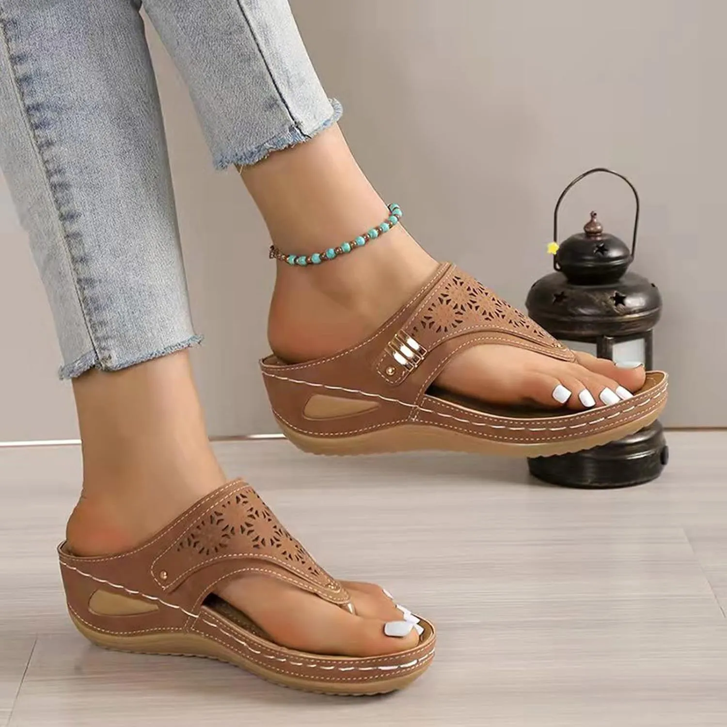 Wedge Sandals for Women Sandals Wedge for Women Summer Summer Shoes for Womens 2025 Womens Sandal Comfortable
