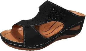 Wedge Sandals for Women Women Wedge Sandals Dressy Beach Womens Sandal Comfortable Summer Shoes for Womens 2025