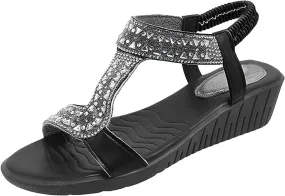 Wedge Sandals Women's Casual Summer Women Wedge Heels Shoes Hiking Sandals Womens Summer Open Toe Wedges Sandals