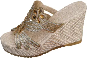 Wedge Sandals Womens Comfort Lightweight Platform Sandals Womens Sandals Women's Ankle Strap Low Wedge Sandals