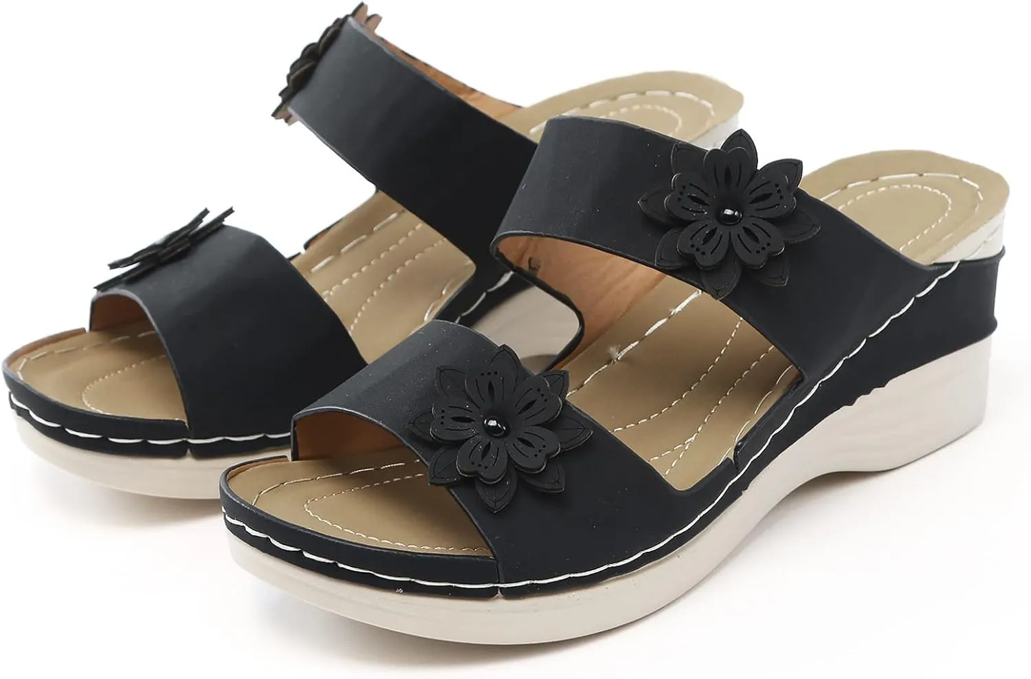 Wide Width Flip Flops Womens Orthopedic Sandals with Arch Support Shoes Size 7.5 Sneaker Sandals for Women Size 13 Womens Heels Support Shoes for Women Womens Sandal Heels