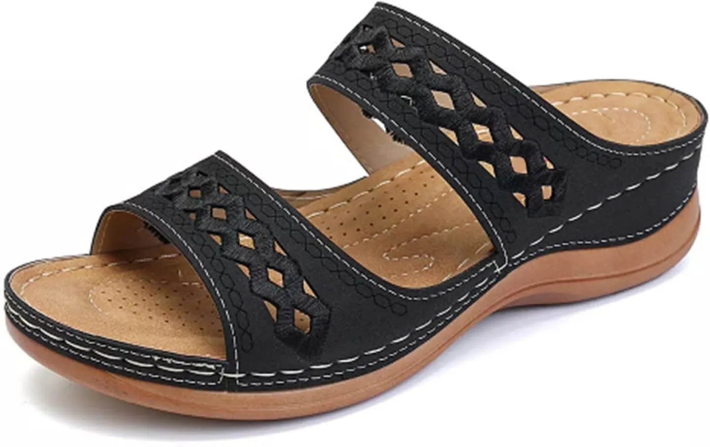 Wide Width Flip Flops Womens Orthopedic Sandals with Arch Support Shoes Size 7.5 Sneaker Sandals for Women Size 13 Womens Heels Support Shoes for Women Womens Sandal Heels