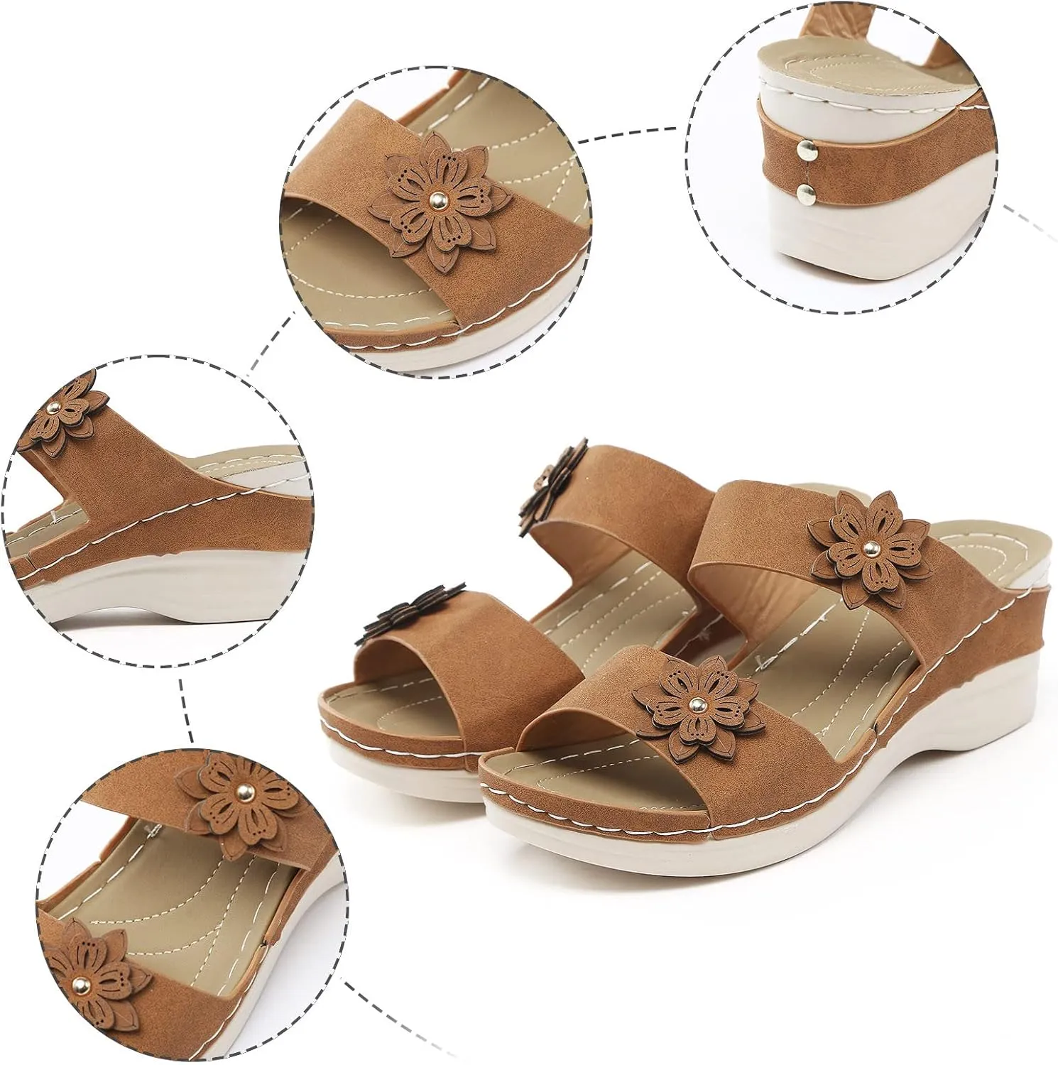 Wide Width Flip Flops Womens Orthopedic Sandals with Arch Support Shoes Size 7.5 Sneaker Sandals for Women Size 13 Womens Heels Support Shoes for Women Womens Sandal Heels