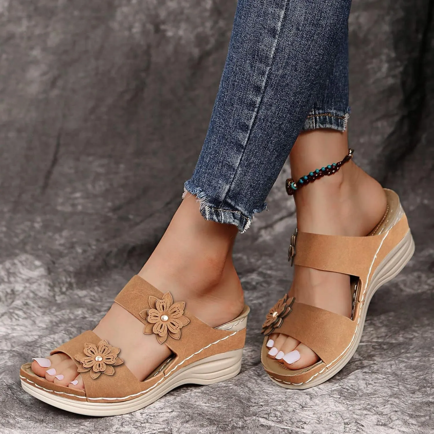 Wide Width Flip Flops Womens Orthopedic Sandals with Arch Support Shoes Size 7.5 Sneaker Sandals for Women Size 13 Womens Heels Support Shoes for Women Womens Sandal Heels