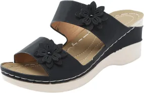 Wide Width Flip Flops Womens Orthopedic Sandals with Arch Support Shoes Size 7.5 Sneaker Sandals for Women Size 13 Womens Heels Support Shoes for Women Womens Sandal Heels