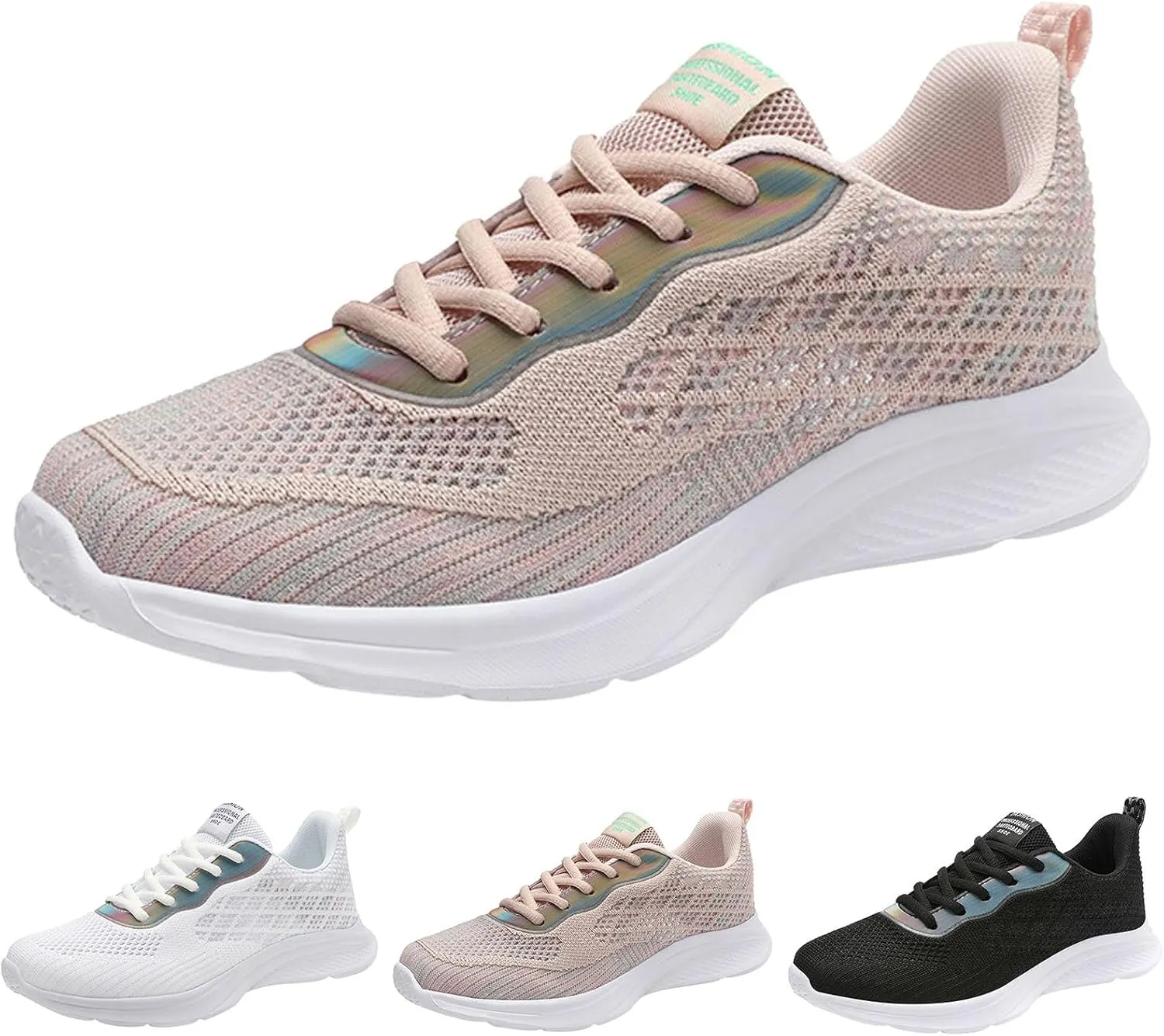Women Tennis Shoes Womens Casual Sneakers Lightweight Breathable Non Slip Lace Up Comfortable Shoes for Women