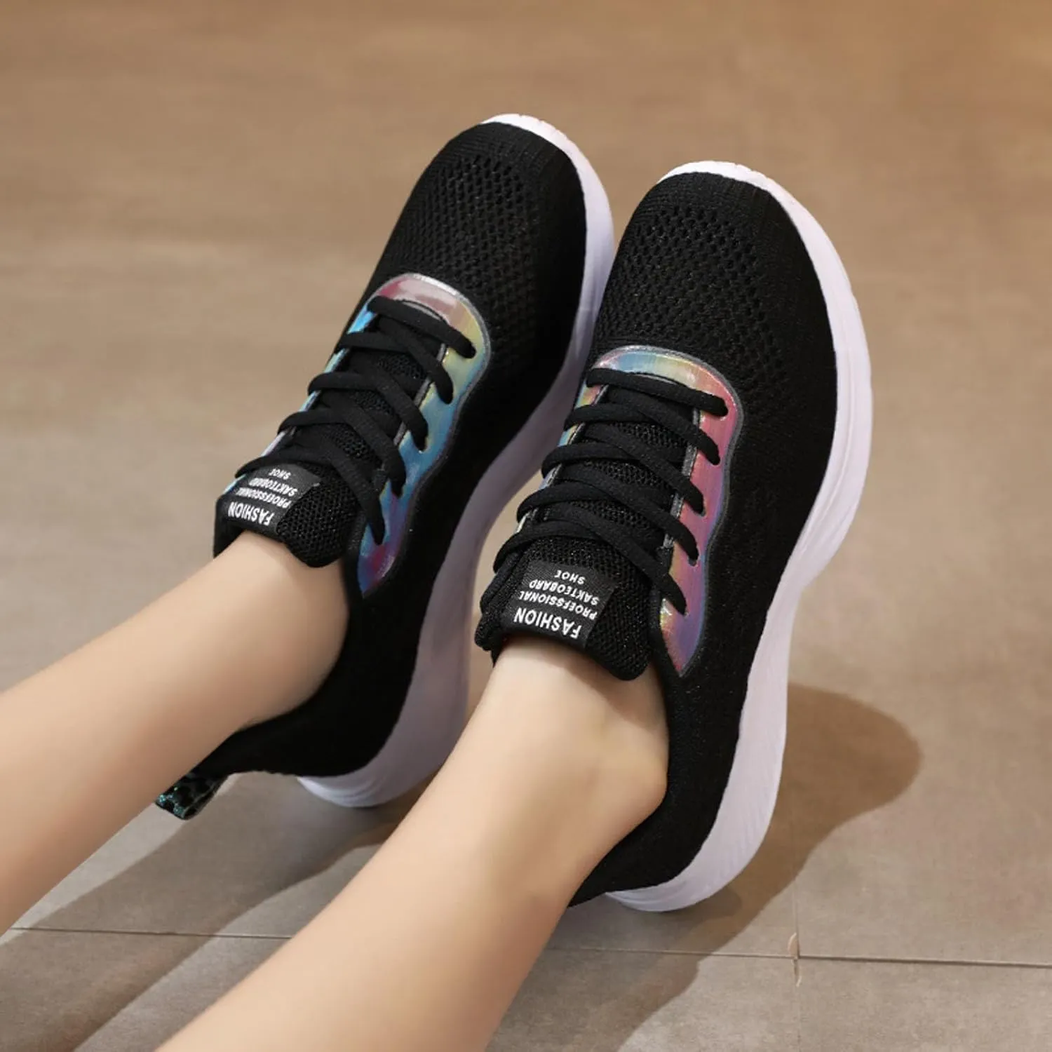 Women Tennis Shoes Womens Casual Sneakers Lightweight Breathable Non Slip Lace Up Comfortable Shoes for Women