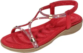Women's Arch Support Platform Sandals Womens Comfort Lightweight Platform Sandal Arch Support Casual Sandals