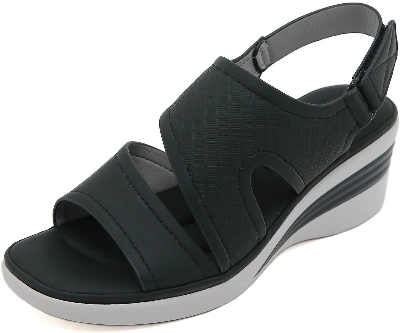 Women's Arch Support Wedge Sandals Womens Comfort Lightweight Platform Sandal Elegant Summer Cool Shoes