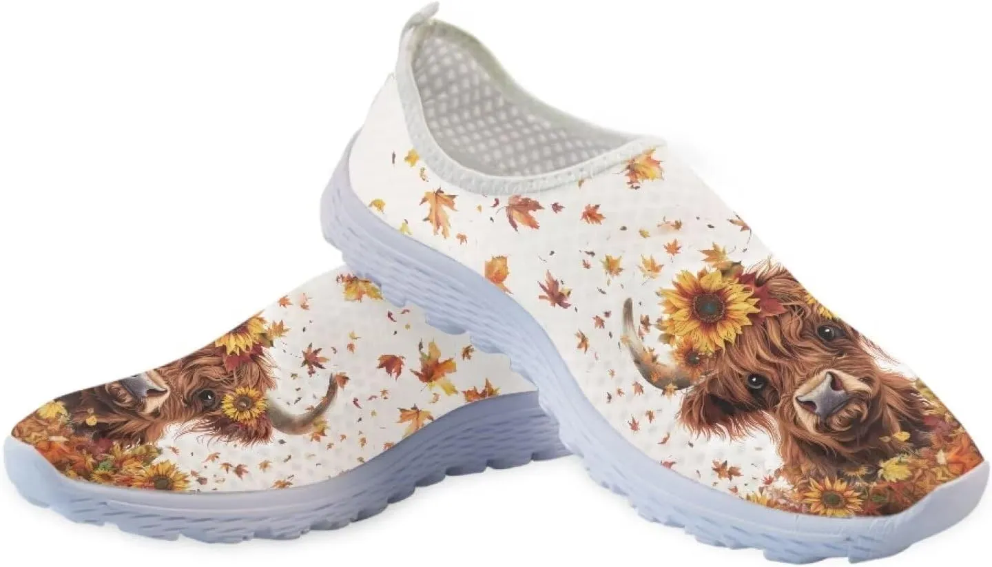 Womens Athletic Water Shoes Casual Mesh Sneakers