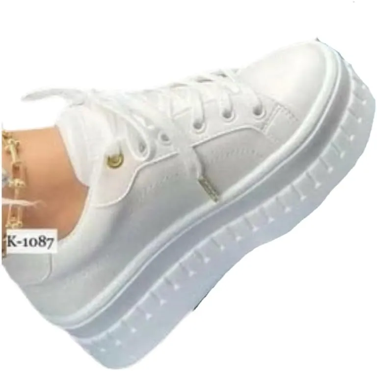 Womens Casual Platform Sneakers