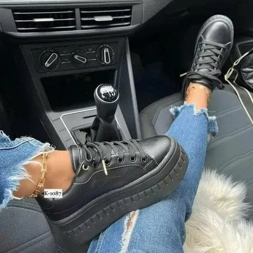 Womens Casual Platform Sneakers