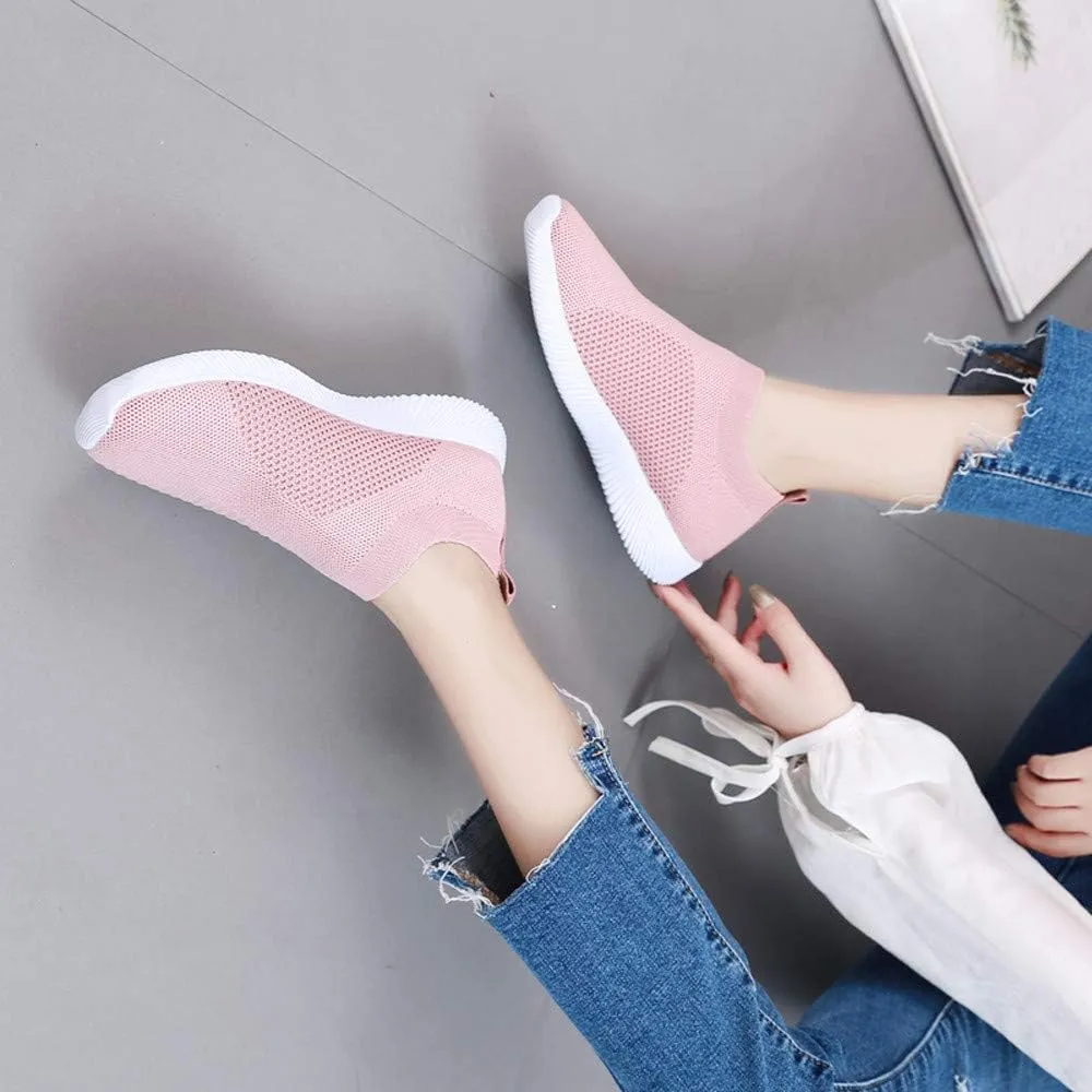 Womens Gym Shoes Fashion Cute Tennis Sneakers Ladies Orthopedic Comfortable Extra Wide Width Lightweight Sneakers