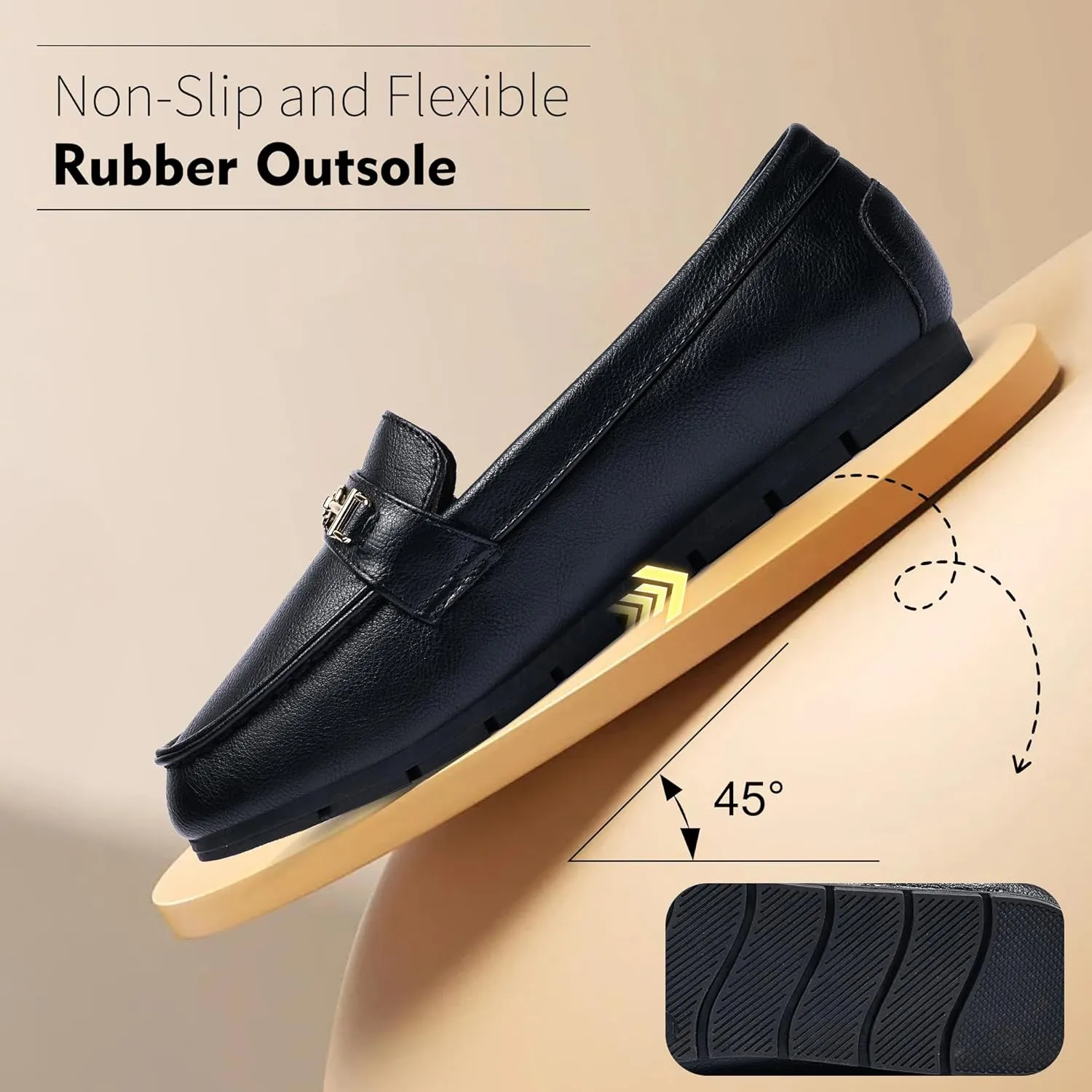 Womens Loafer Casual On Flat Shoes Classy and Comfortable